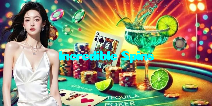 Incredible Spins casino presented on mobile device in Pakistan with slots and live games
